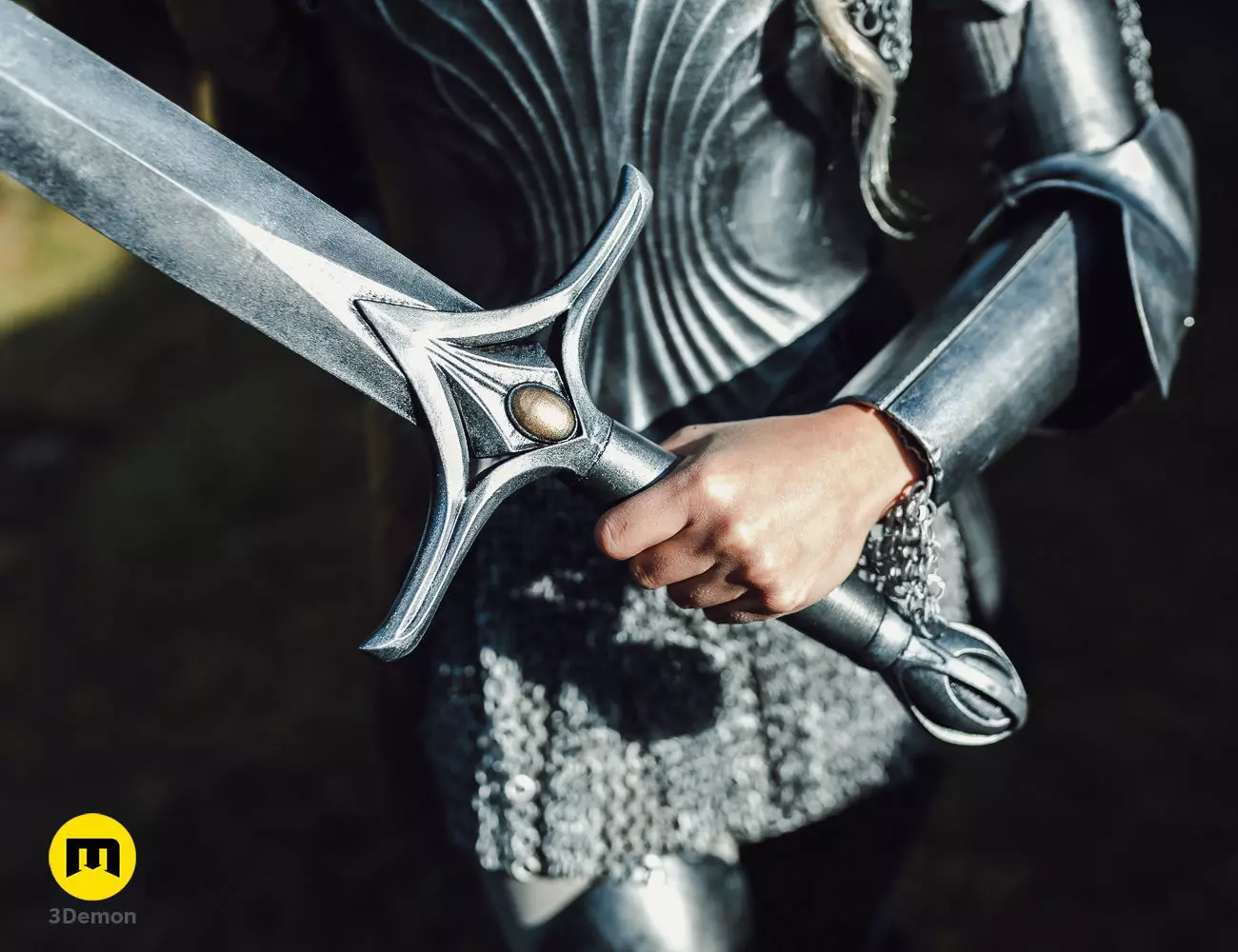 Galadriels Sword and Scabbard - Rings of Power 3D print model_0