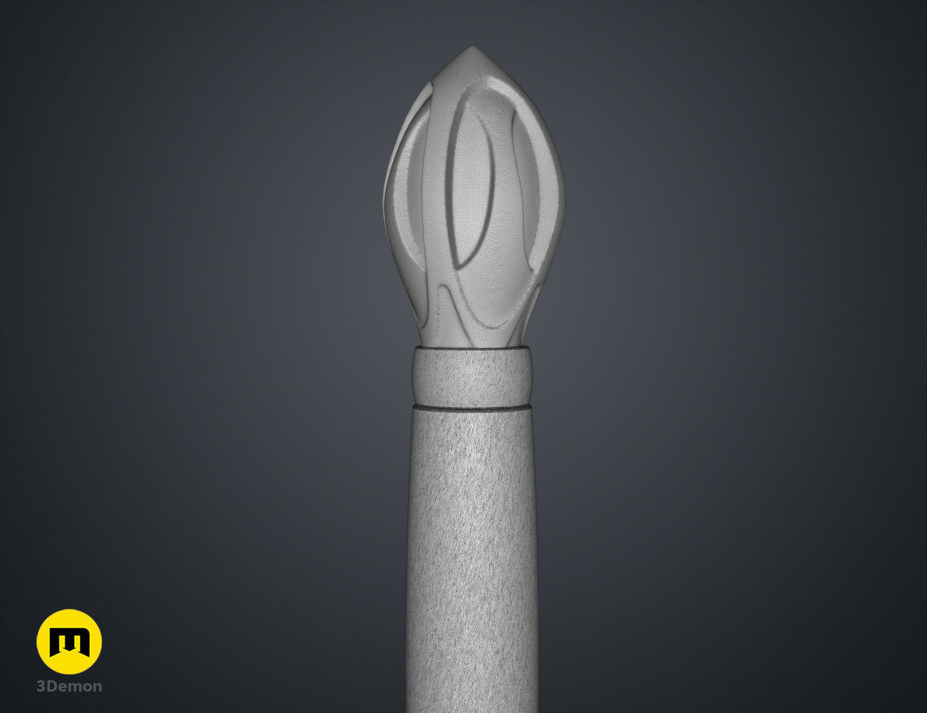 Galadriels Sword and Scabbard - Rings of Power 3D print model_17