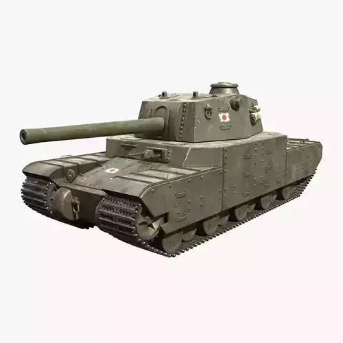 Type 2605 Super Heavy Tank 3D model