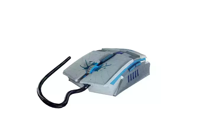 USB Mouse Low-poly 3D model