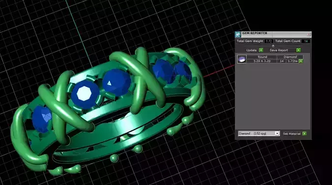 Tifany sixteen stone ring new sizes