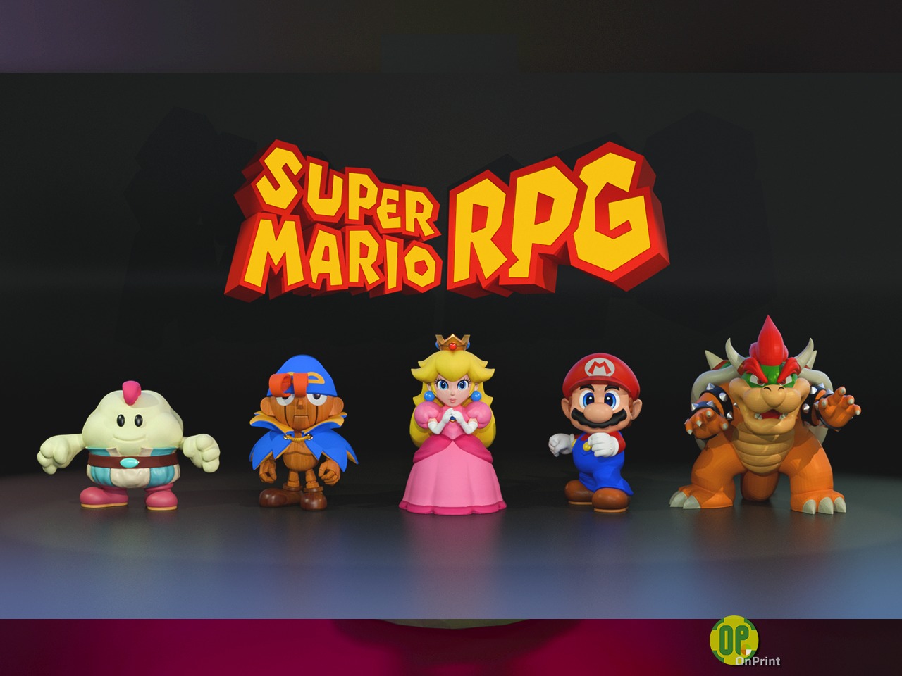 Super MARIO Bros 3D Printable Model - RPG Remake 3D print model_7