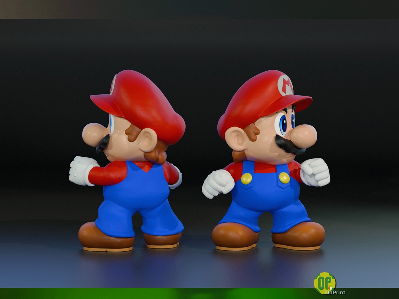 Super MARIO Bros 3D Printable Model - RPG Remake 3D print model_2