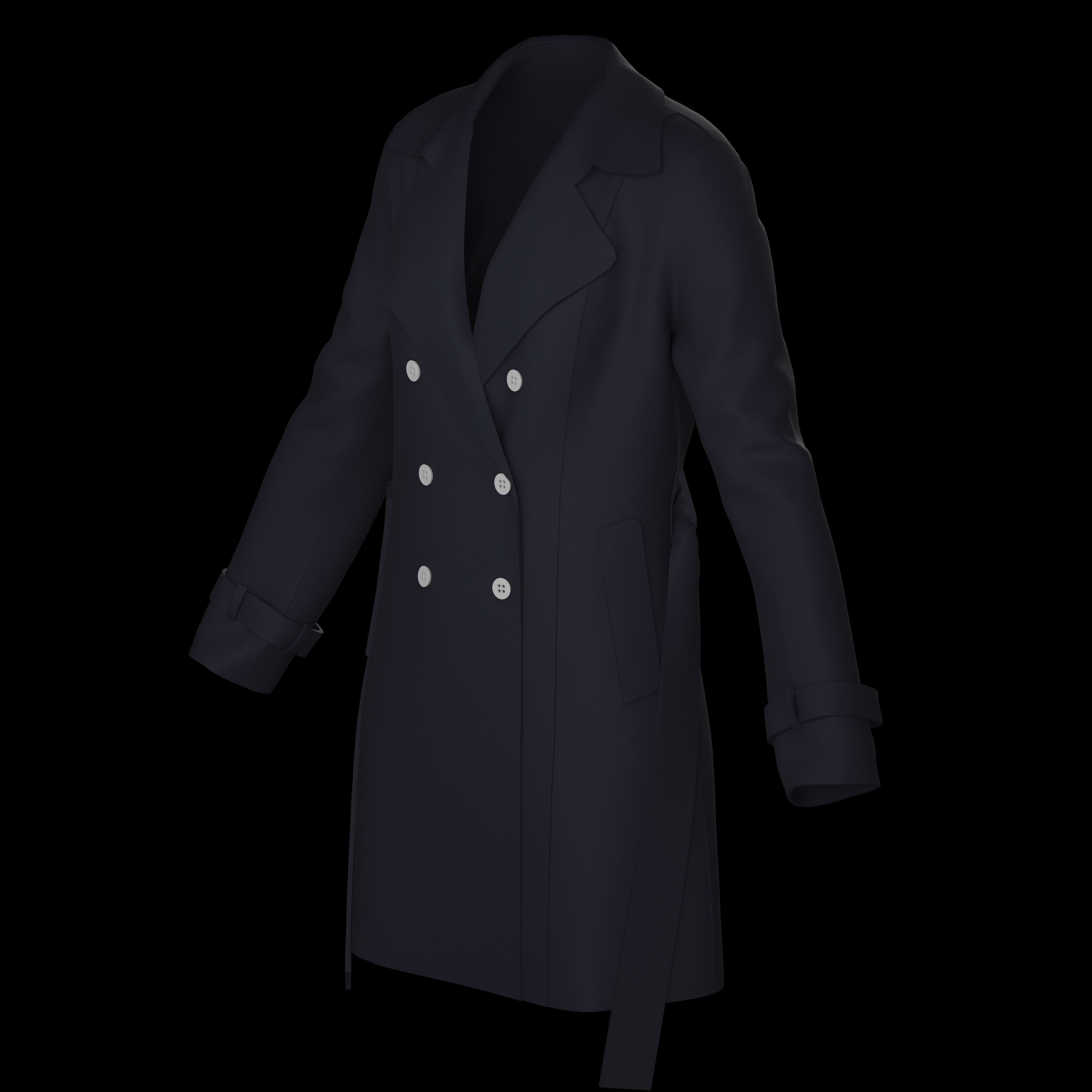 27 Basic women clothes Marvelous clo3d zprj obj fbx 3D model_14