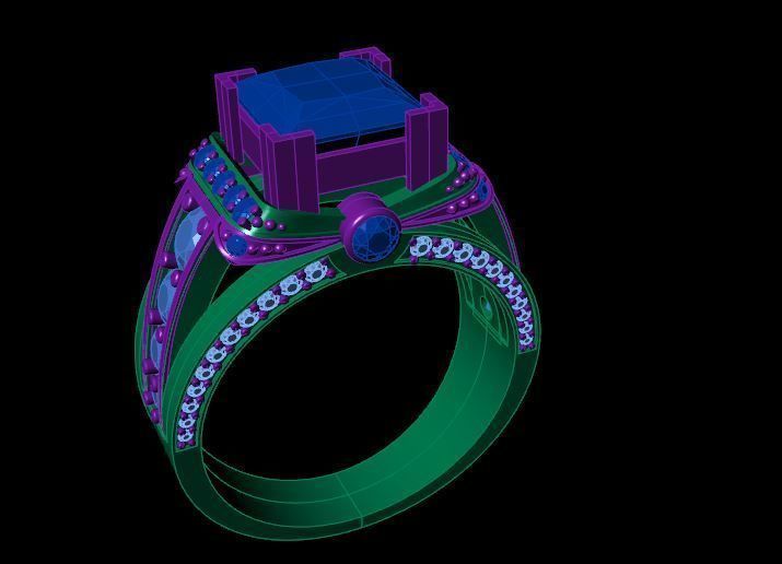 Rings  3D print model_2