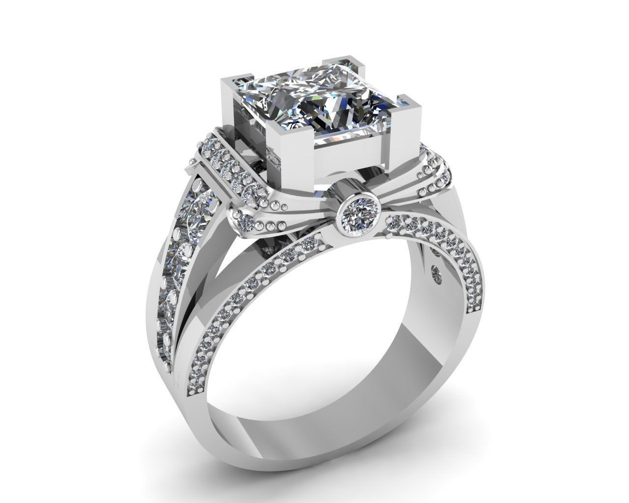 Rings  3D print model_1