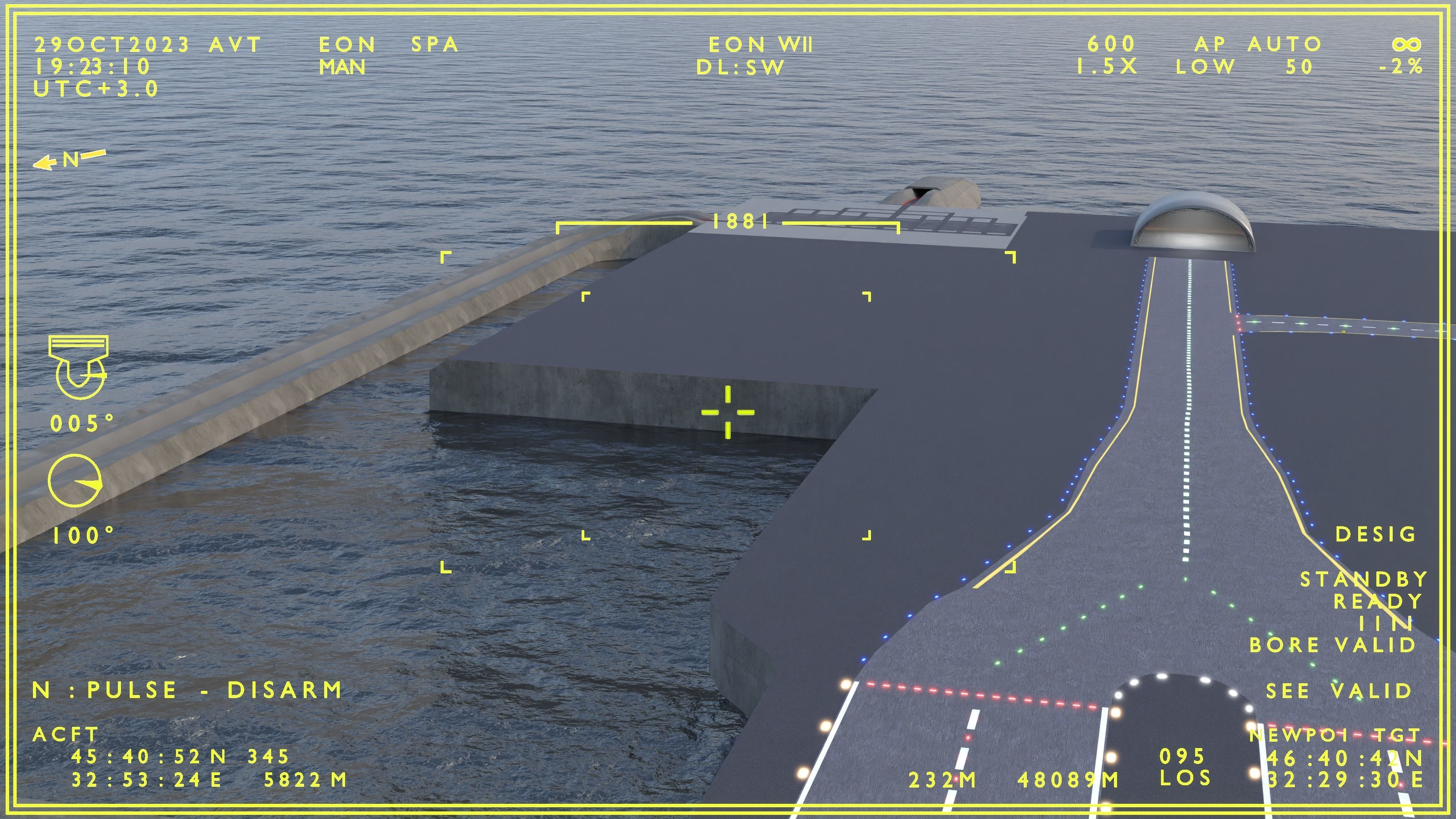 Bayraktar TB2  Low-poly 3D model_22
