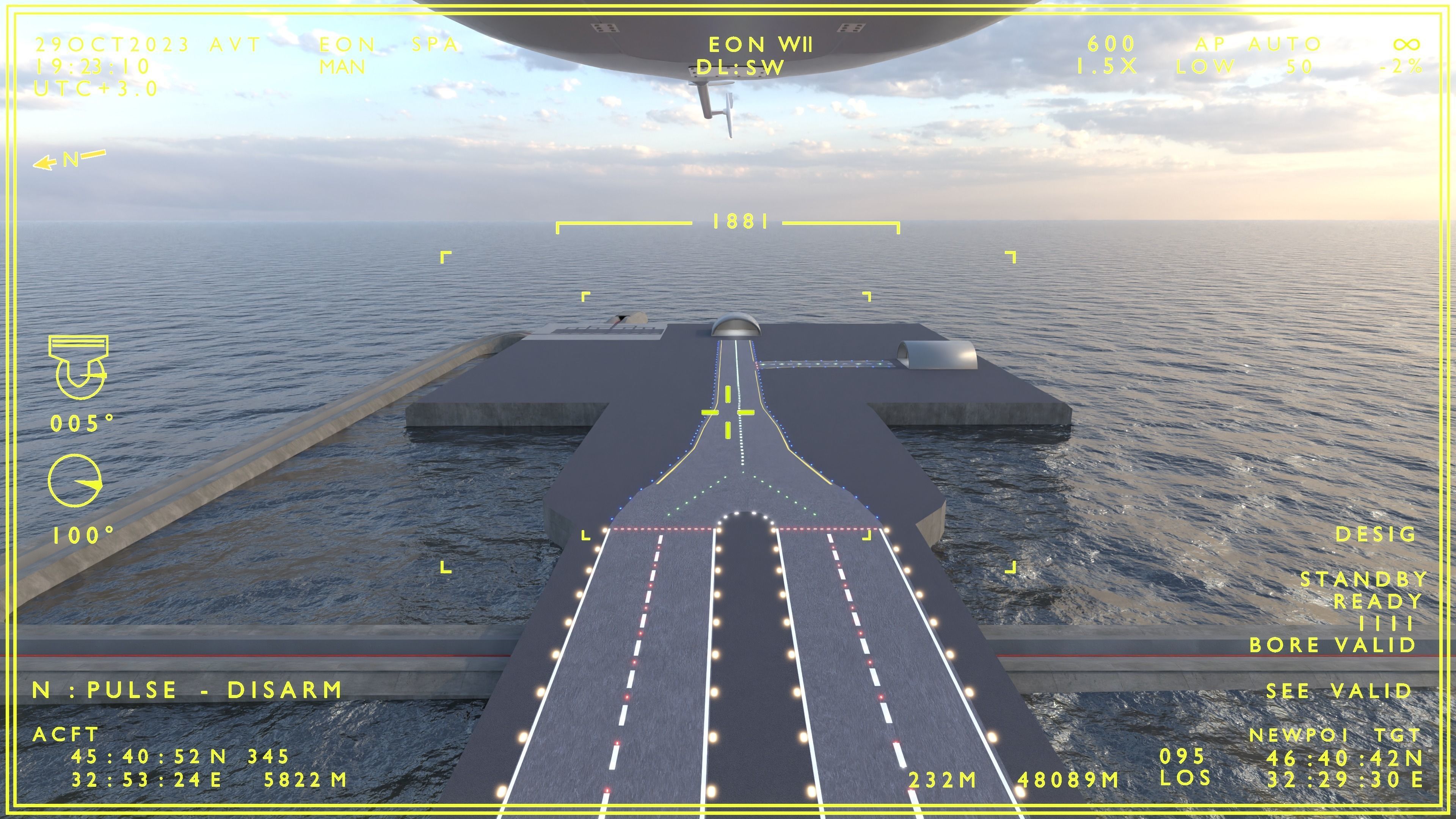 Bayraktar TB2  Low-poly 3D model_21