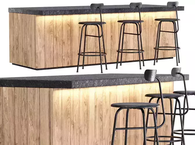 Jack Bar Furniture Set V1 