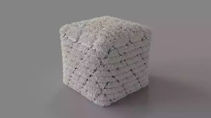 Wedding Quilt Ottoman