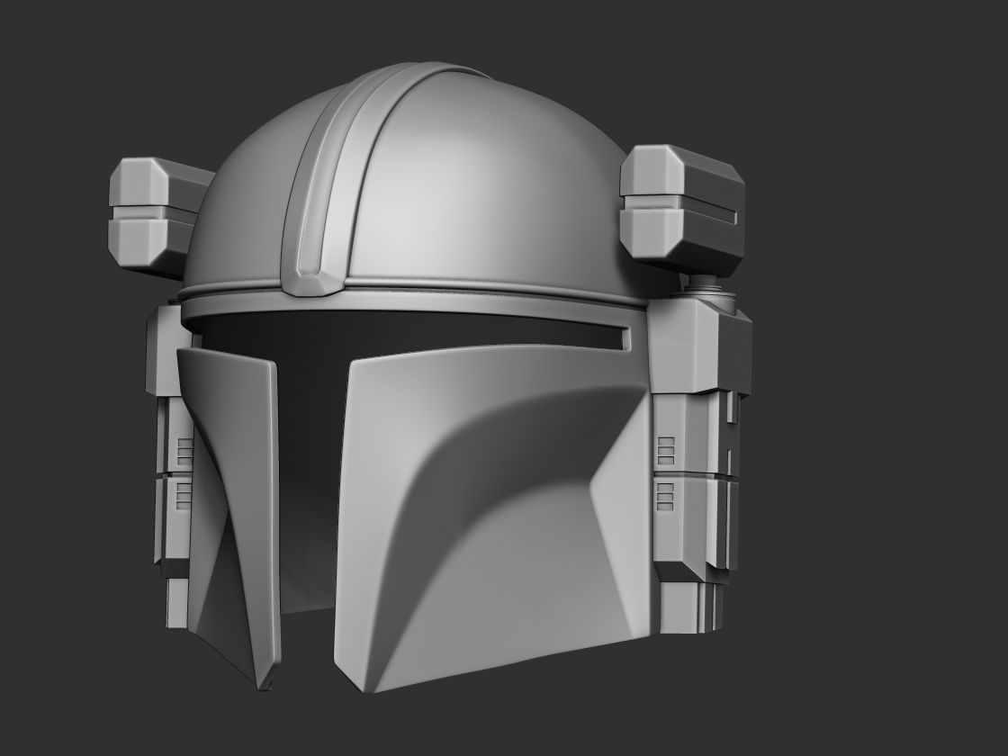 Mandalorian Grunt Helmet 3d digital download 3D print model_4