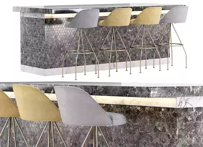 Jack Bar Furniture Set V4 