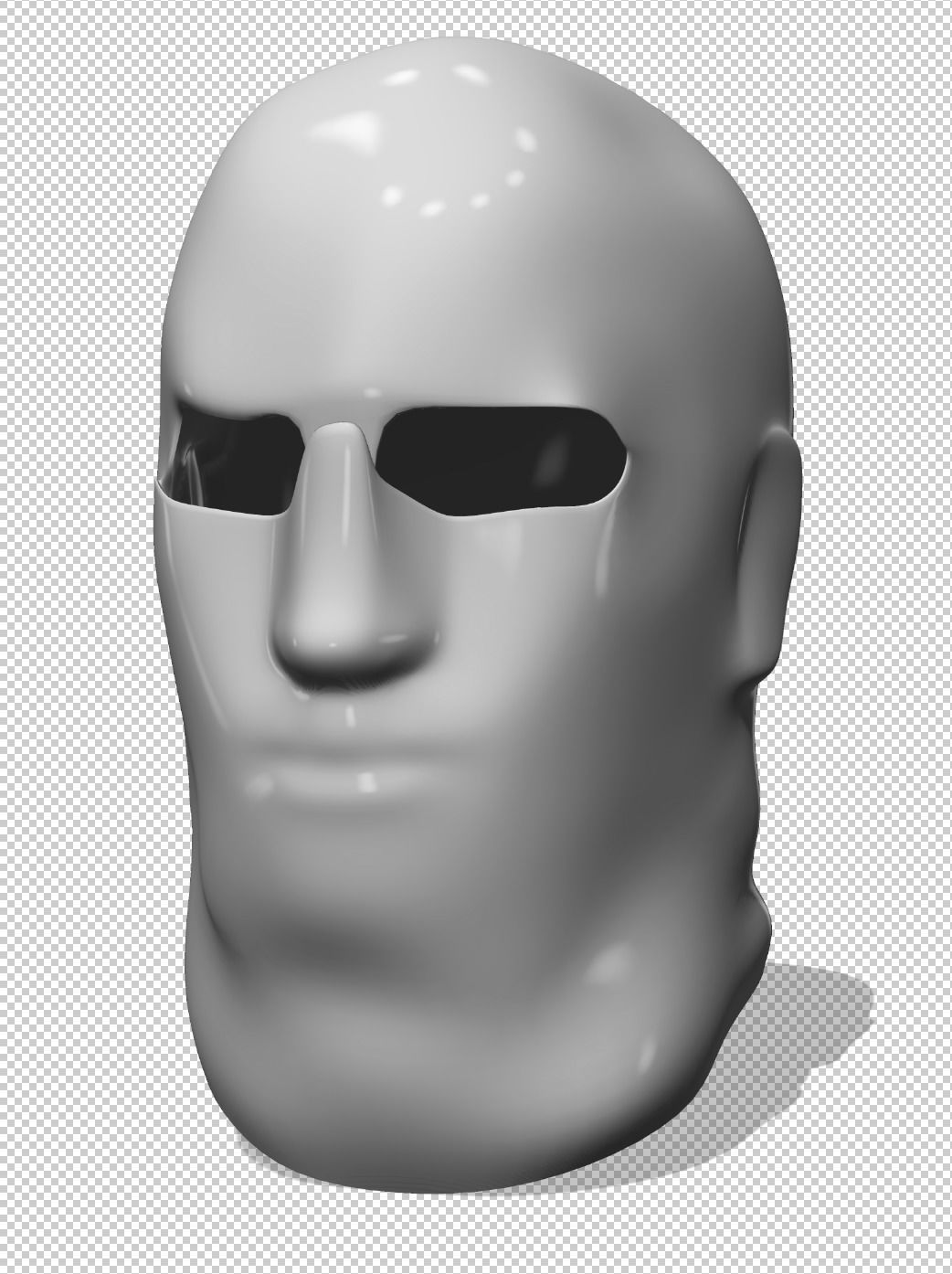 Balaclava Skimask nr2 Free 3D model_1