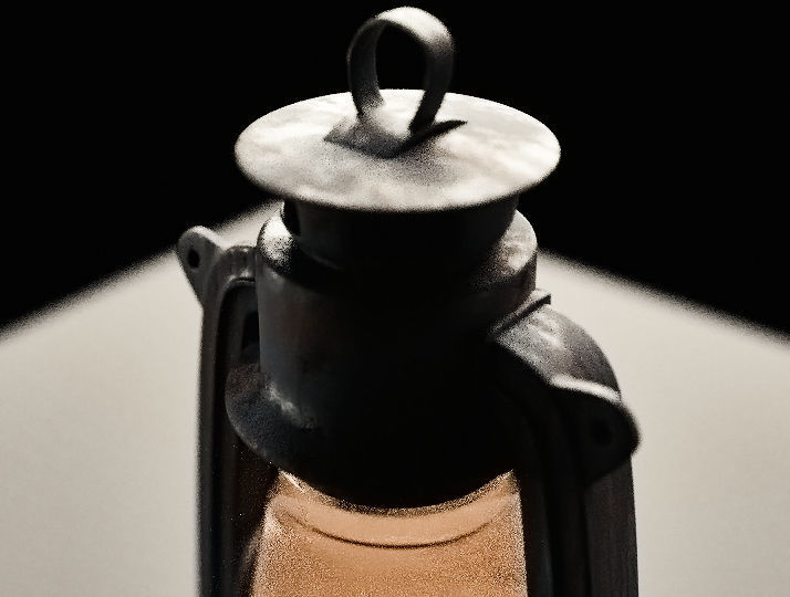 Kerosene lamp 3D model_4