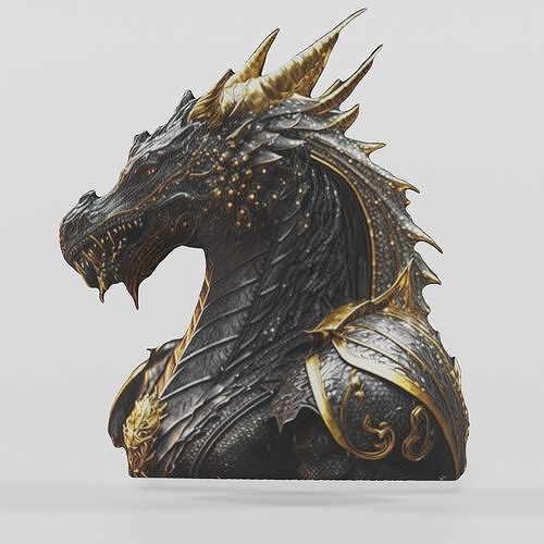 Dragon head 3D model