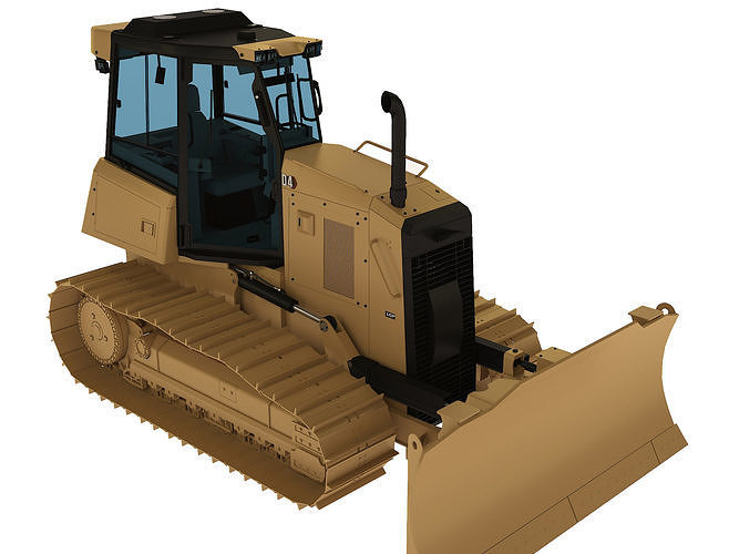 Bulldozer caterpillar 3D model