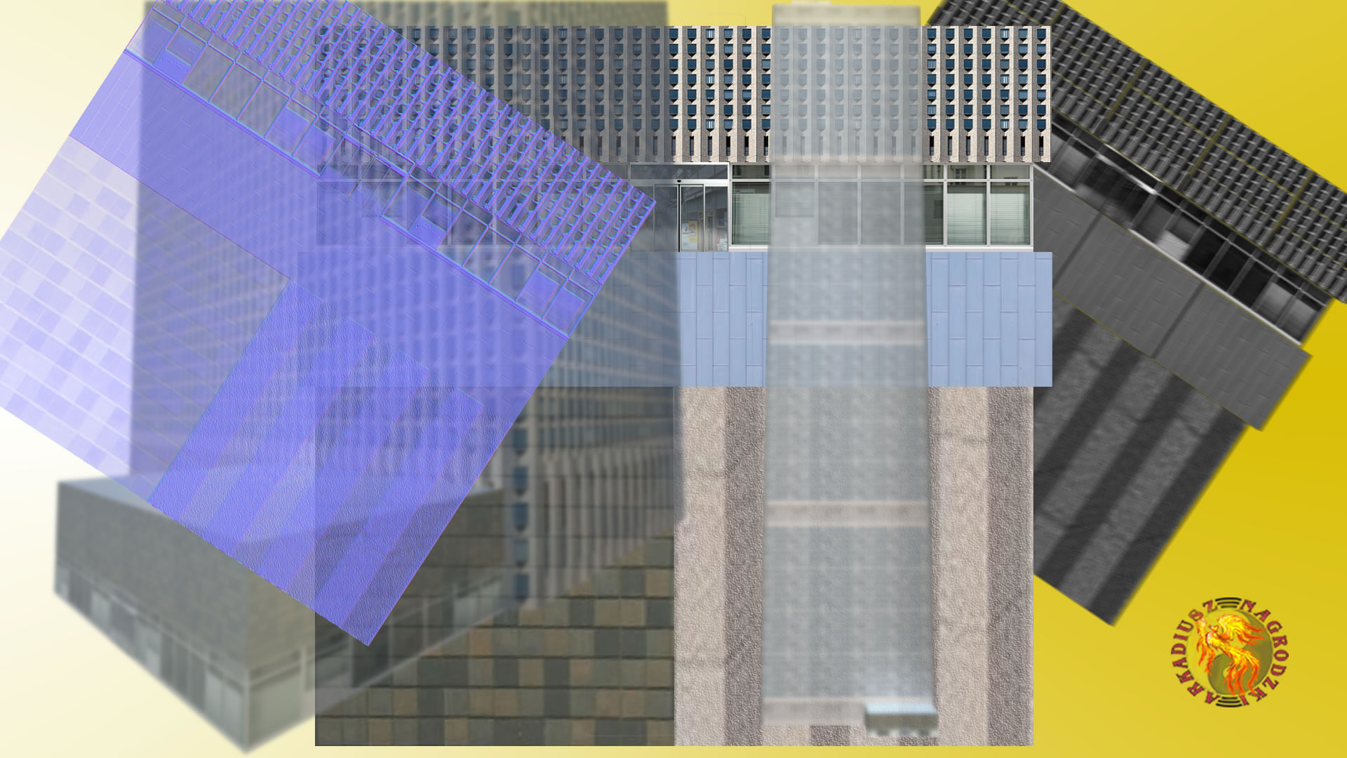 shinjuku center building Low-poly 3D model_2