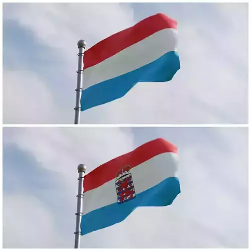 Animated Luxembourg Flags
