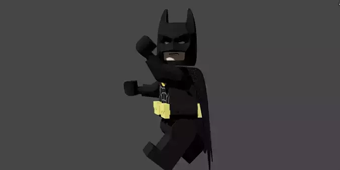 Lego Batman Rigged