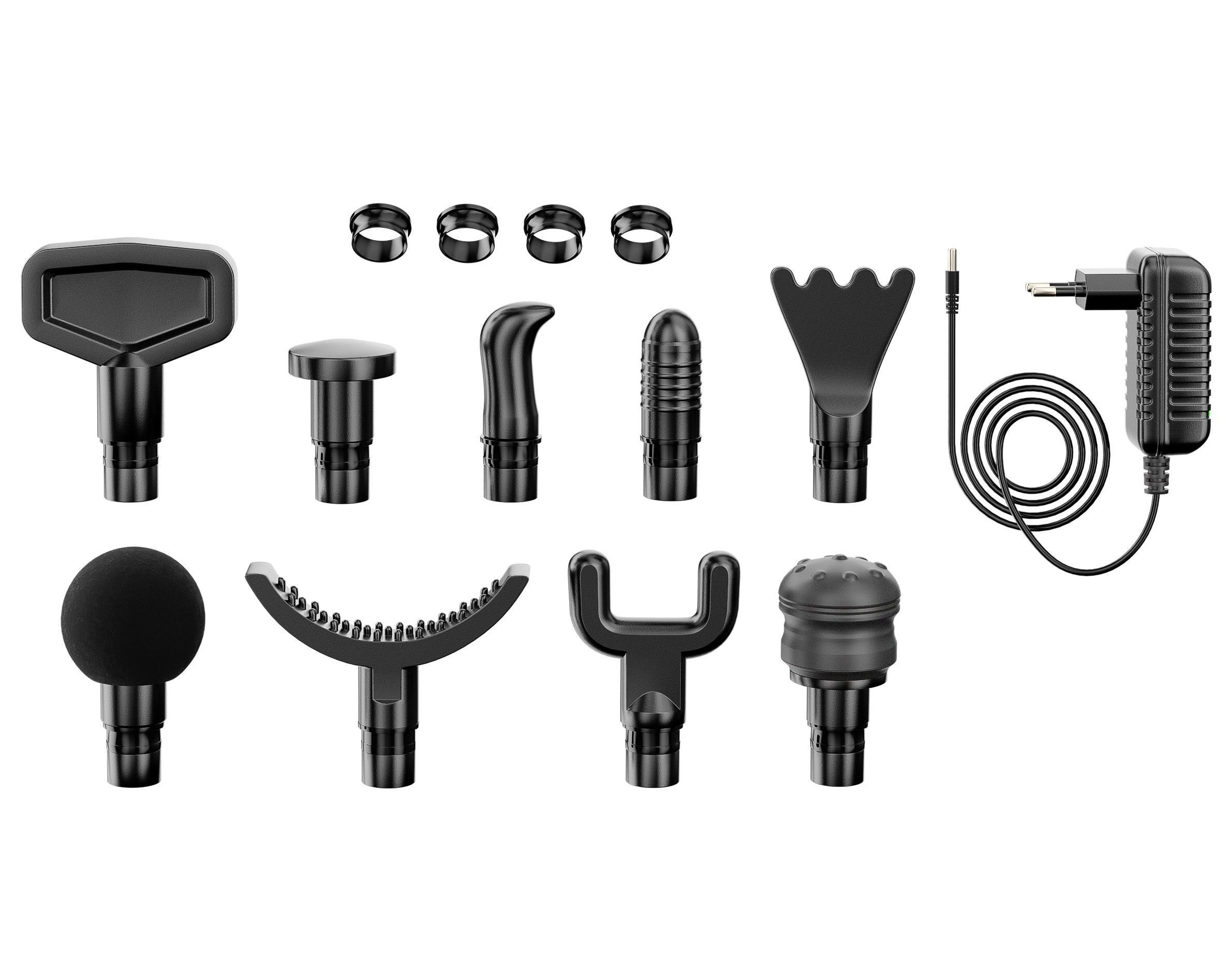 Massage gun 3D model_8