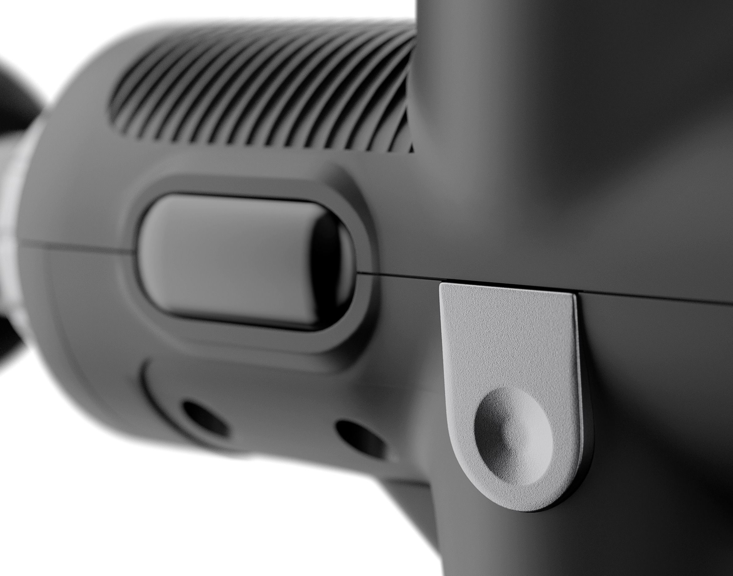 Massage gun 3D model_5