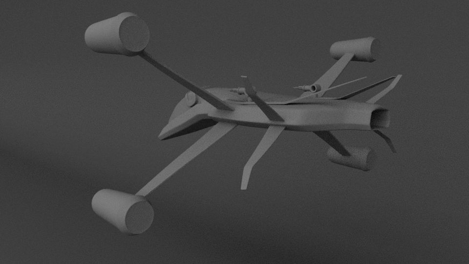 Fighter Jet 3D print model_3