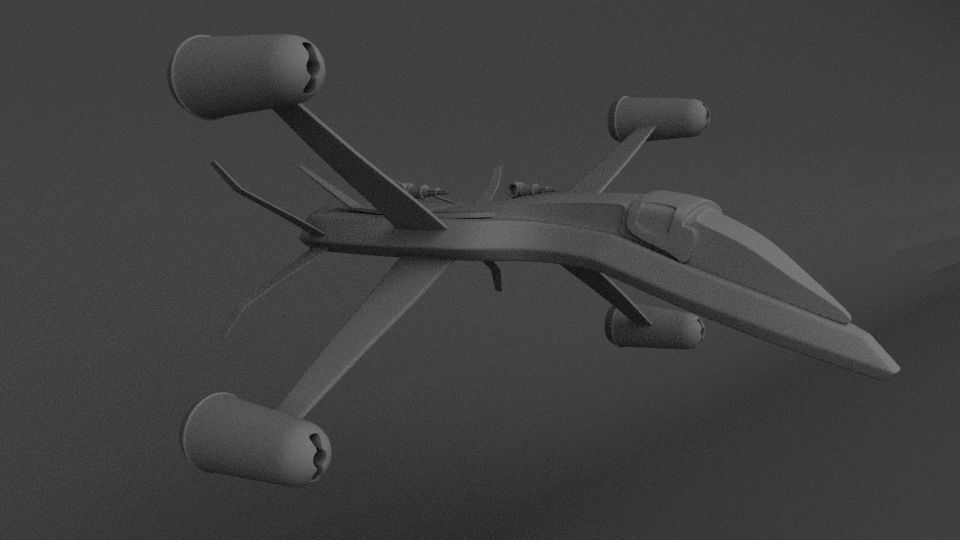 Fighter Jet 3D print model_1