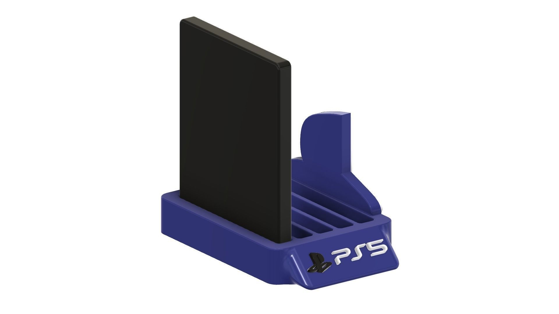 PlayStation 5 Games Holder 3D print model_6