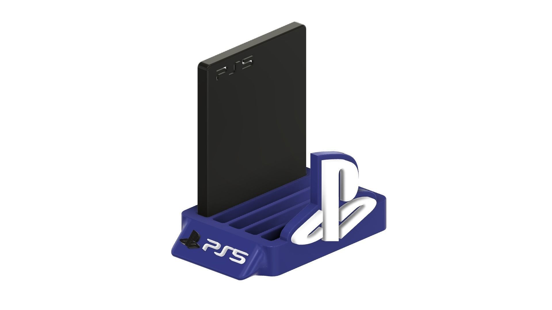 PlayStation 5 Games Holder 3D print model_9