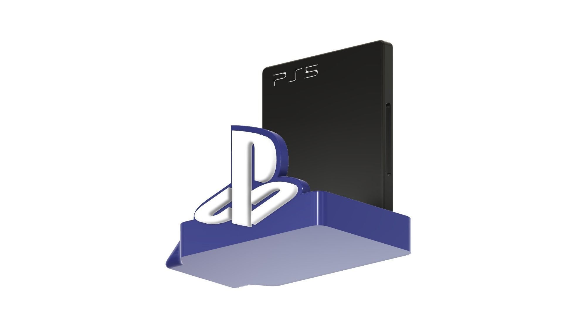 PlayStation 5 Games Holder 3D print model_4
