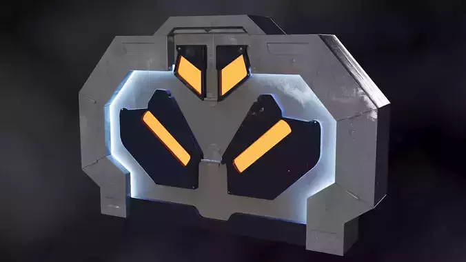 Sci-Fi Ship Big Double Doors 1