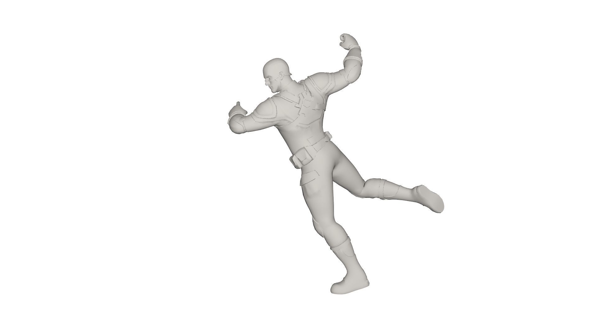 Superhero concept 3D model_6