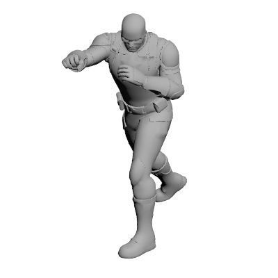 Superhero concept 3D model_8