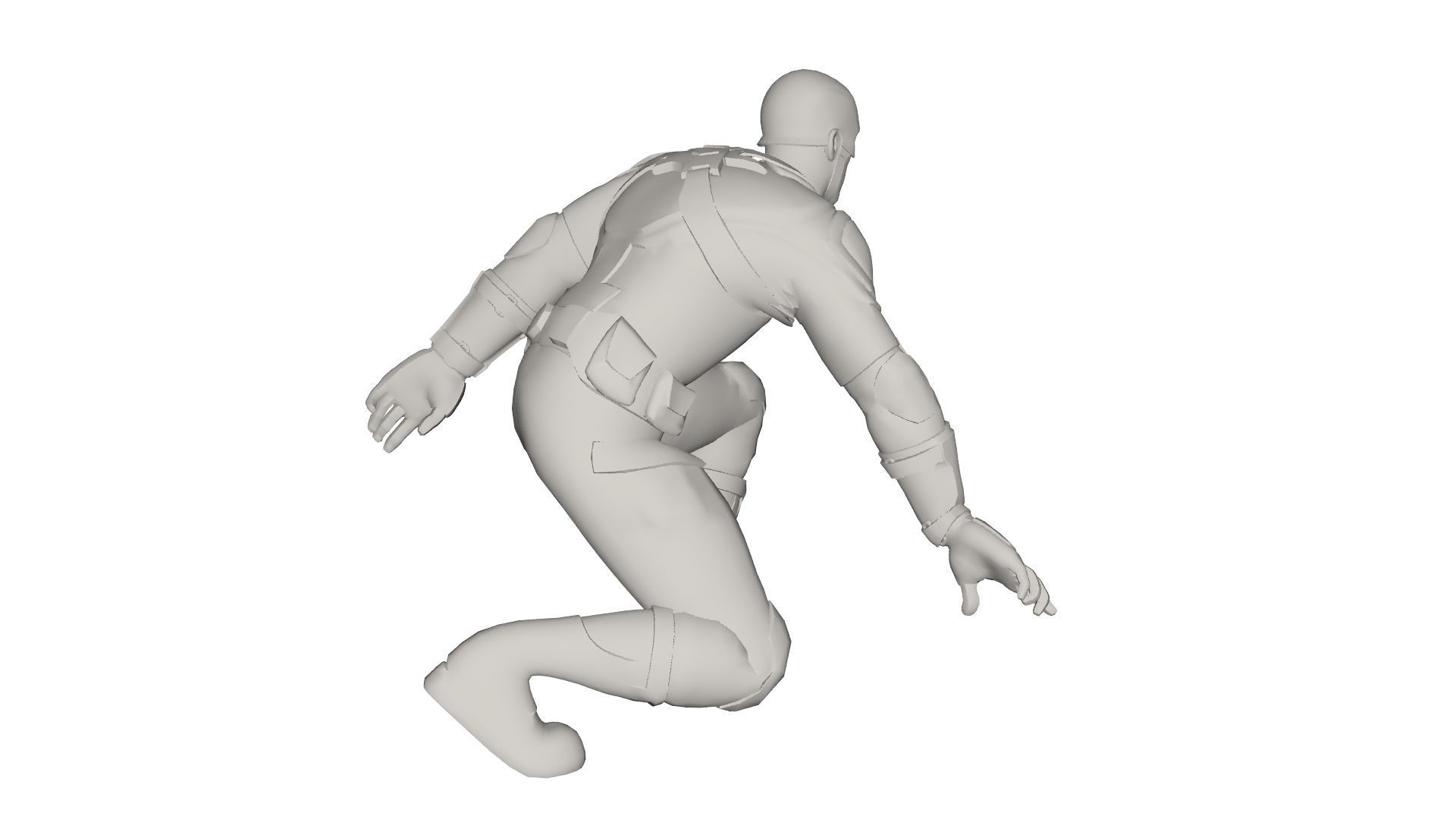 Superhero concept 3D model_3