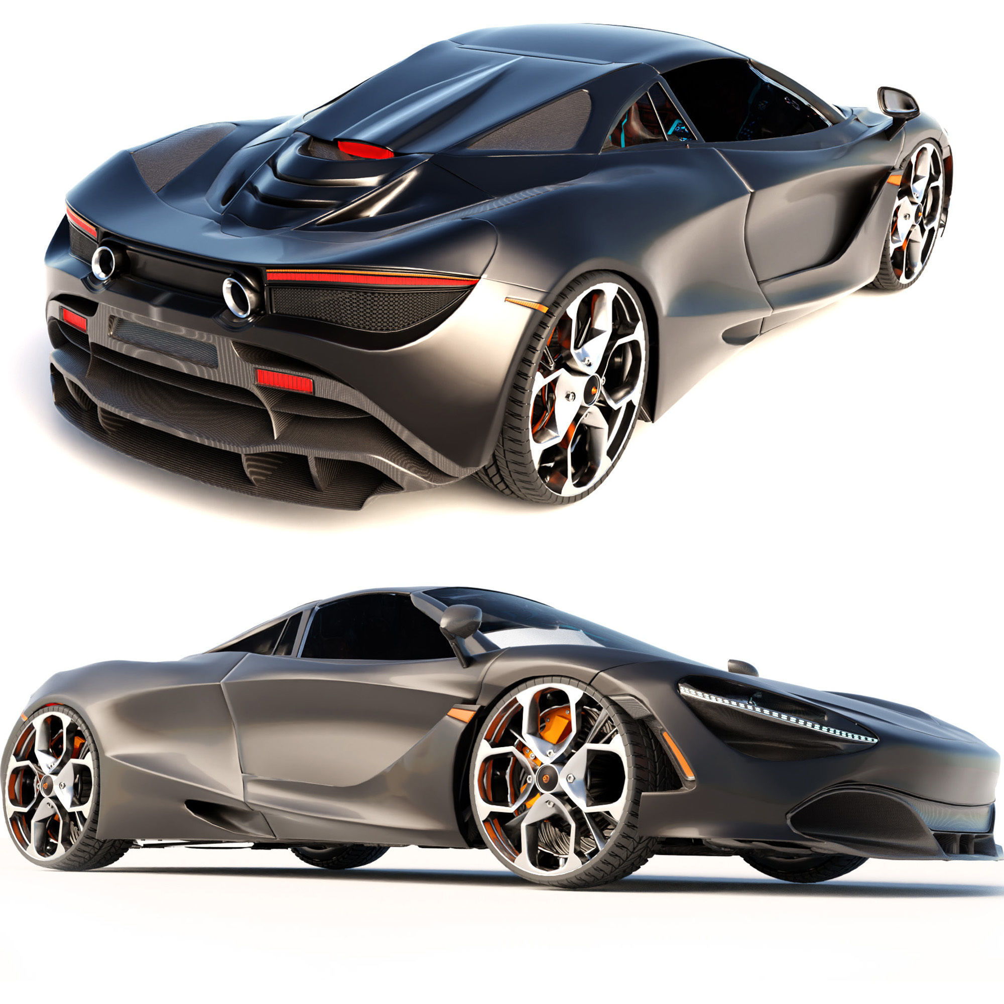 MClaren 720s 3D model_7