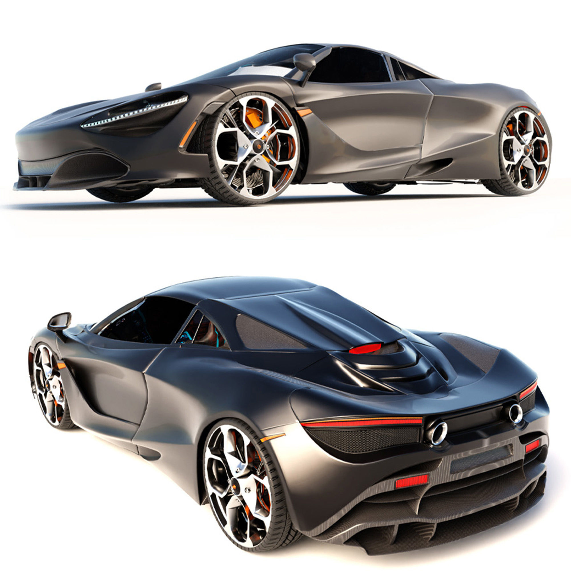MClaren 720s 3D model_6