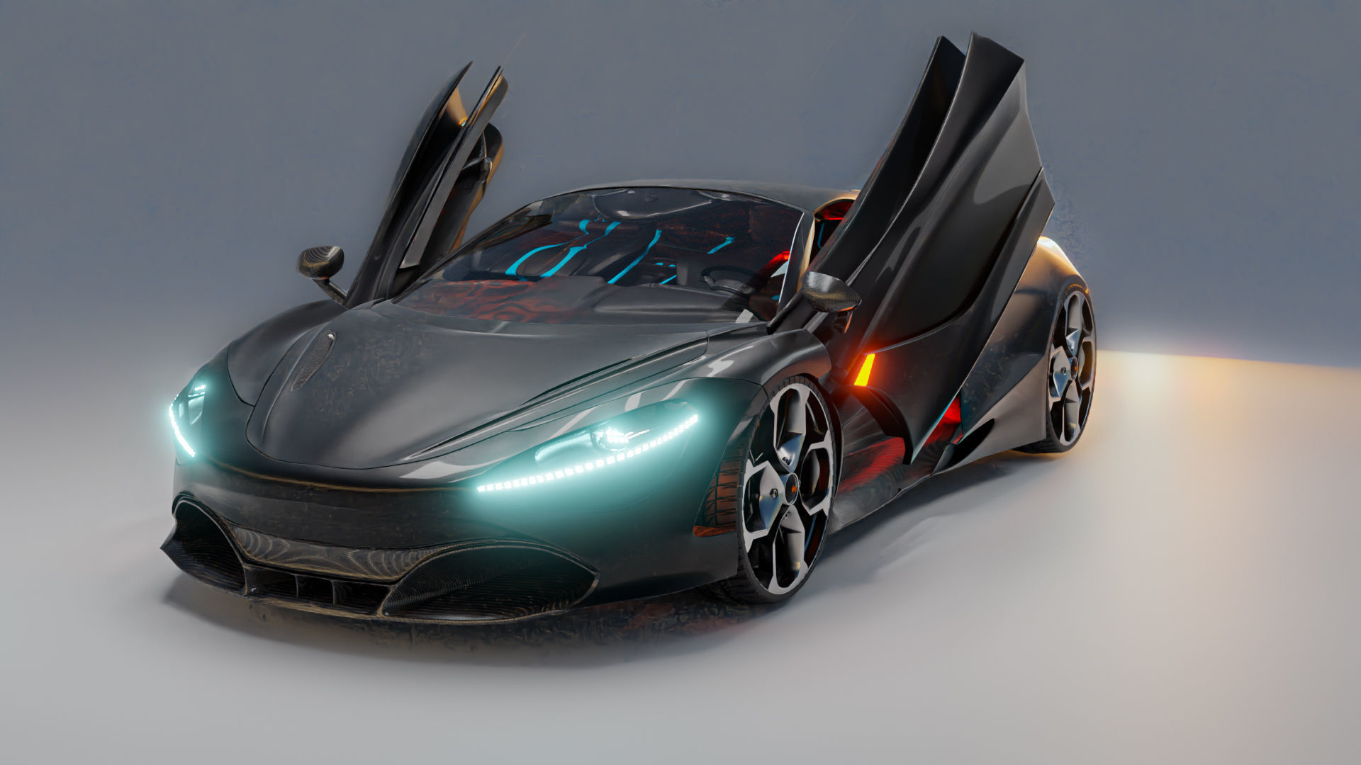 MClaren 720s 3D model_5