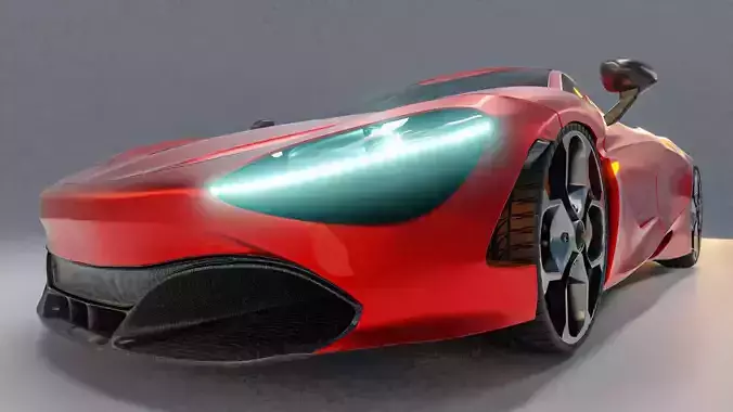 MClaren 720s 3D model
