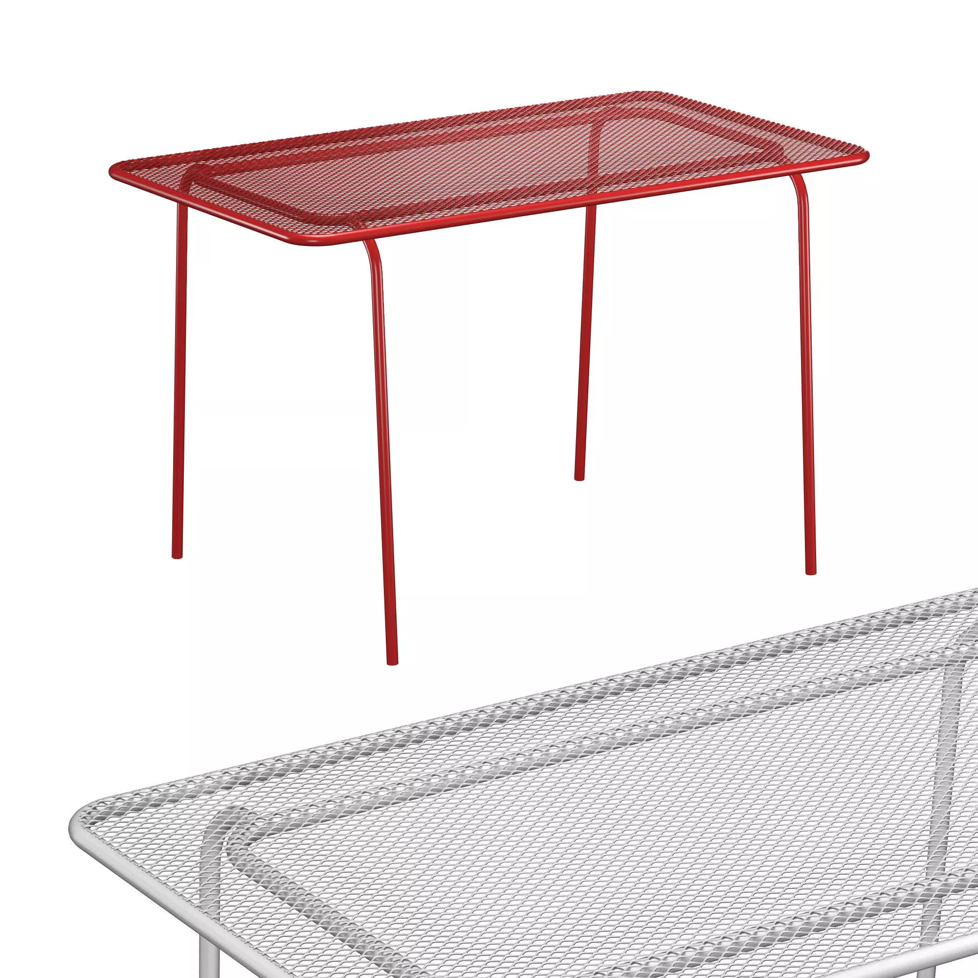 Bistro metall table 3D model