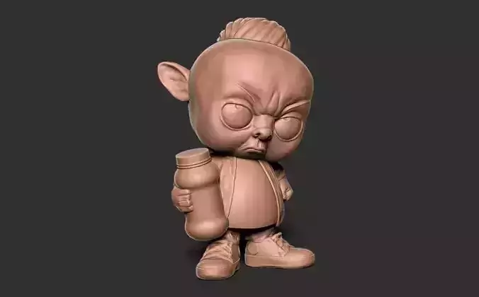 Moody Guy Challenge Free 3D model Moody Guy Challenge Free 3D model