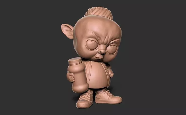 Moody Guy Challenge Free 3D model_0