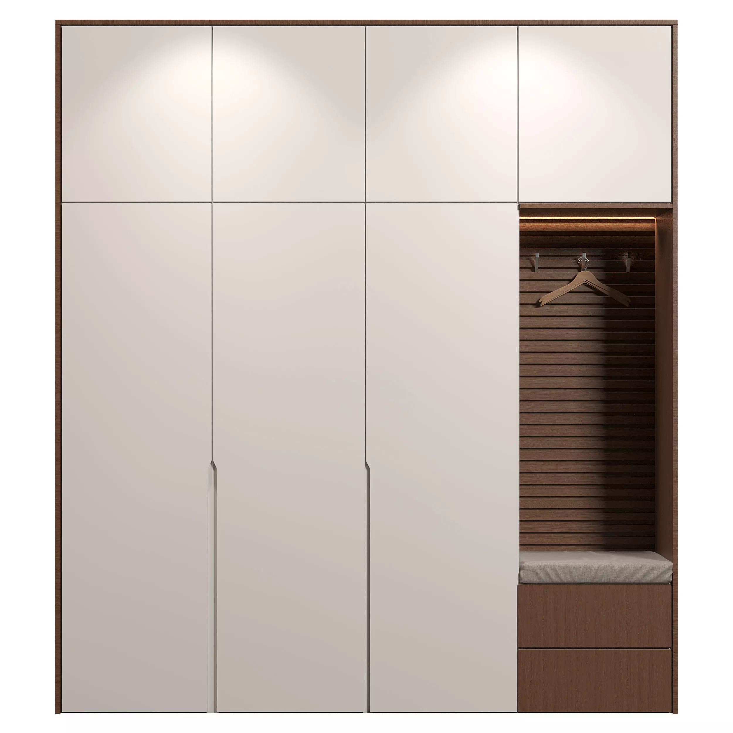 Hallway BM 01 3D model_0