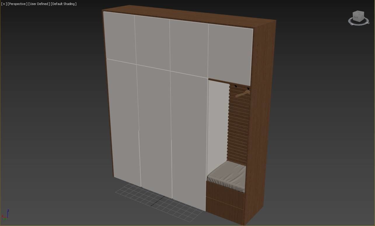 Hallway BM 01 3D model_3
