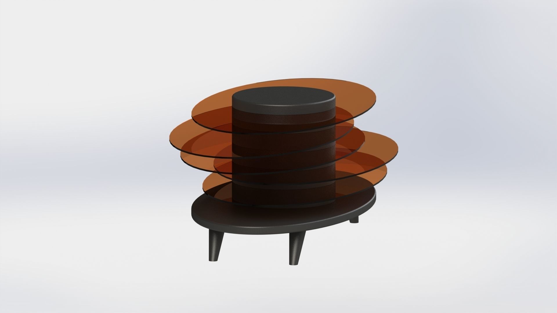 Modern Table Model A 3D model | CGTrader