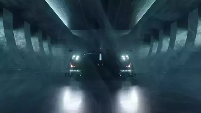 Stone Car Studio Scene