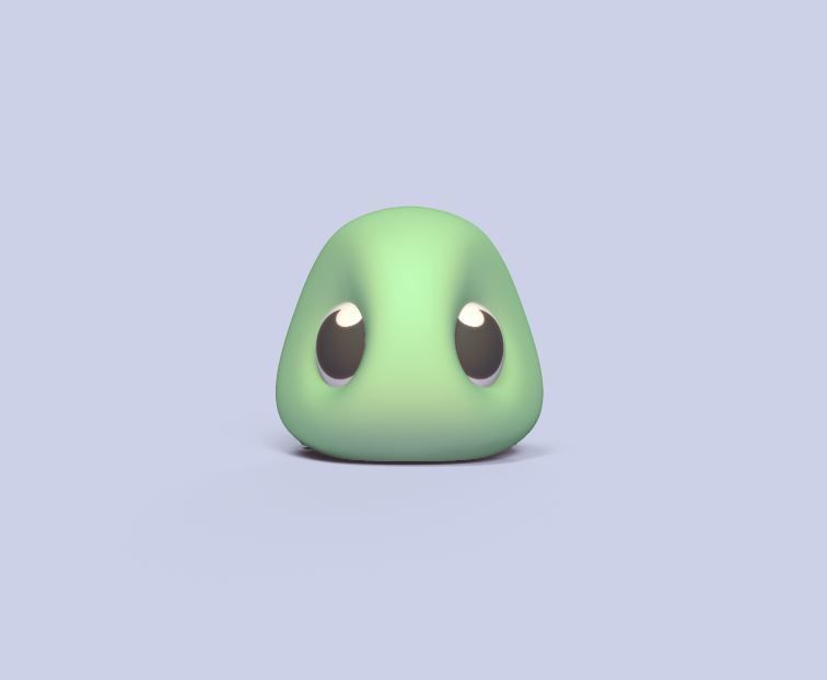 Turtle Big Eyes 3D print model_2