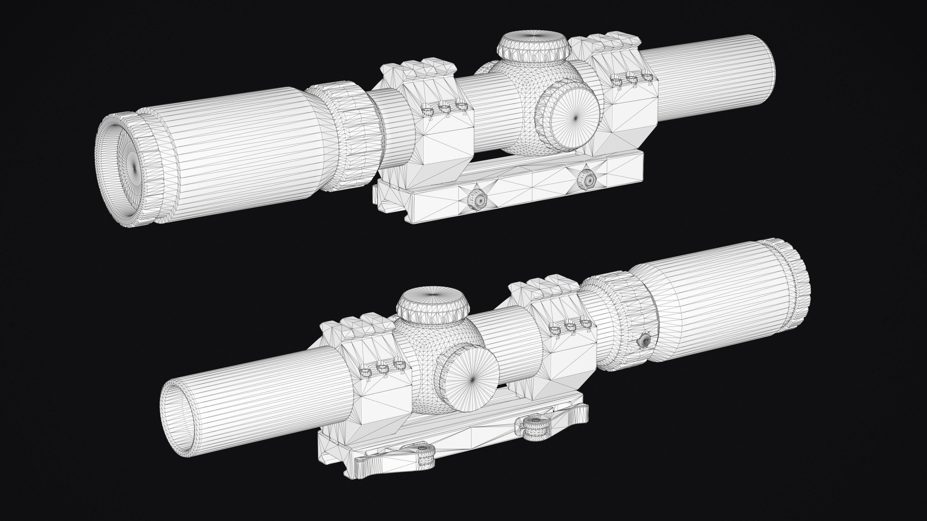 3D model SPR300 sniper rifle VR / AR / low-poly | CGTrader