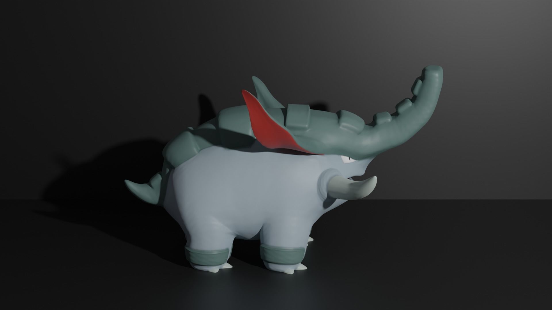 Donphan pokemon 3D print model 3D print model_2