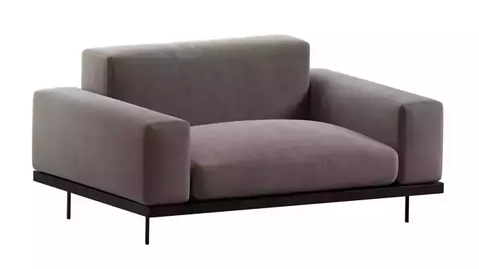 Naviglio Armchair 3D model