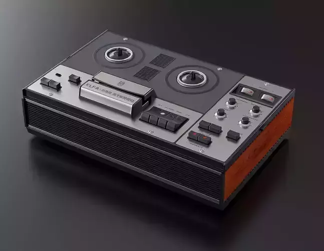 Vintage reel to reel tape recorder 4